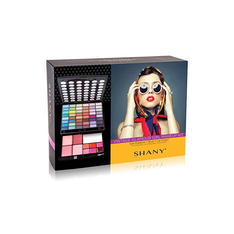 SHANY Cosmetics, Glamour Girl - Kit de Maquillaje, 48 Sombras