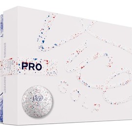 VICE Pro Drip Version Golf Balls (Red/Blue Drip)