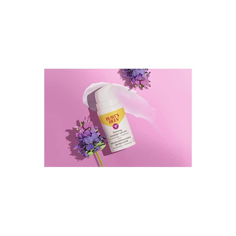 Burt's Bees Firming Booster Serum, Bkuchiol and Hibiscus, 1 Ounce