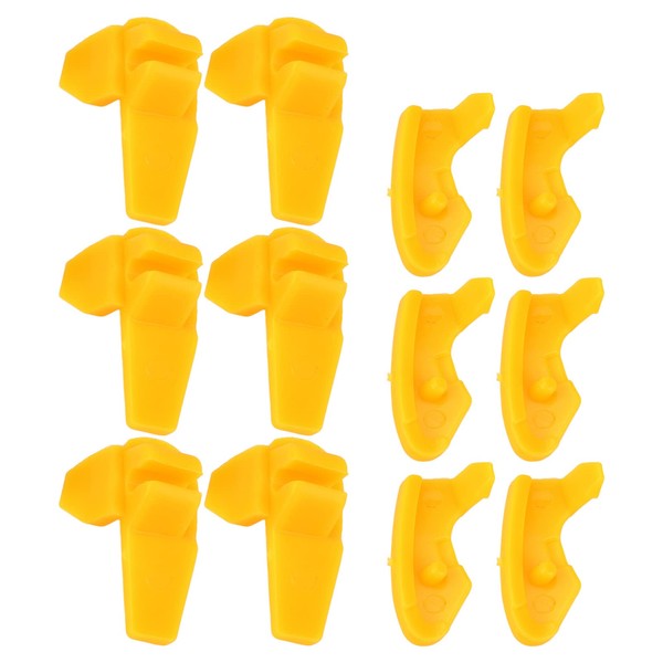 6 Pairs Tyre Machine Holders, Plastic Duck Head Tyre Holder