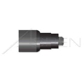 (20 pcs) #6-32 X 0.24", THK=0.125", Retractable Captive Panel Fasteners, Flare in Style, Slotted Drive, Black Finish