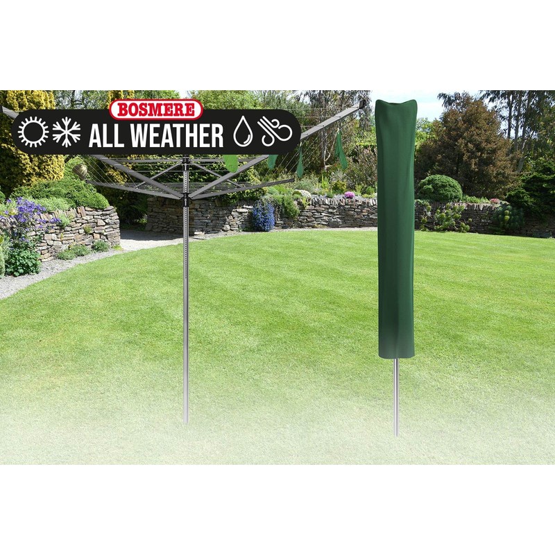 Bosmere Protector Rotary Washing Line Cover, 100% Waterproof, UV Protected,