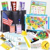 Gifts2U Kids Teacher Play Sets, Pretend Play School Teacher Plays