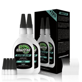 Thin Super Glue Liquid Kit 4.6 oz, All Purpose Clear Superglue for Plastic Ceramic Metal Wood Glass Shoe Leather Rubber, Instant Cyanoacrylate Adhesive for Home Repair Hobby Model Pottery DIY Craft