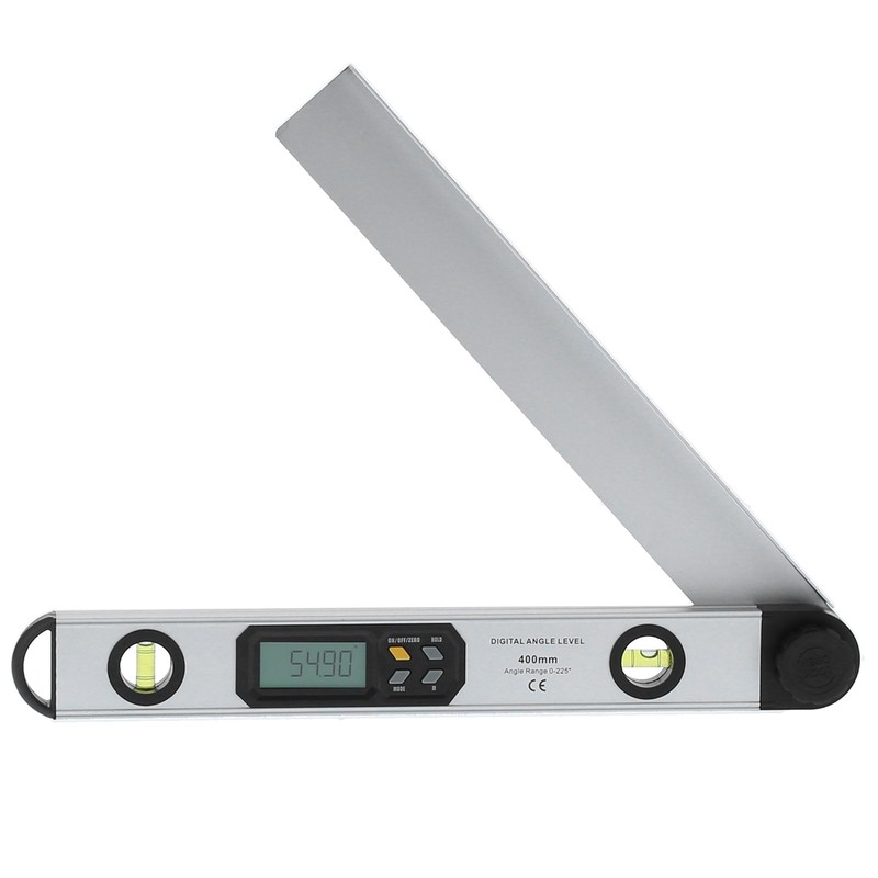 Digital Angle Ruler 2in LED Electronic Level Protractor Measuring Tool