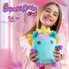 SquishPets Galupy Rainbow Unicorn Casey Cuddly Toy, 19 cm with