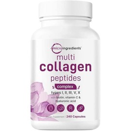 Micro Ingredient Collagen Peptide 240 Tablets B0D16FNPY5 p25 / 마이크로인그리전트 콜라겐 펩타이드 240정 B0D16FNPY5 p25