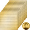 SOUJOY 36000 Pieces Mirror Mosaic Tiles, Gold Self Adhesive Mirror