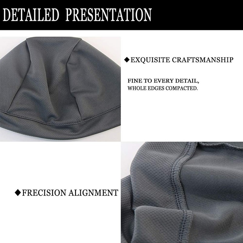 3 Pack Cooling Skull Cap Helmet Liner Sweat Wicking Cycling