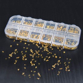 FOCCTS Nail Art Rhinestones with Dotting Tools, 3D Nail Decoration, Glitter Stones Nail Set for Nail Art, Glitter for Nail Decoration, Nail Accessories, Nail Design with Tweezers