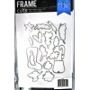 Hero Arts Christmas Stocking Bouquet Combo Clear Stamp & Die