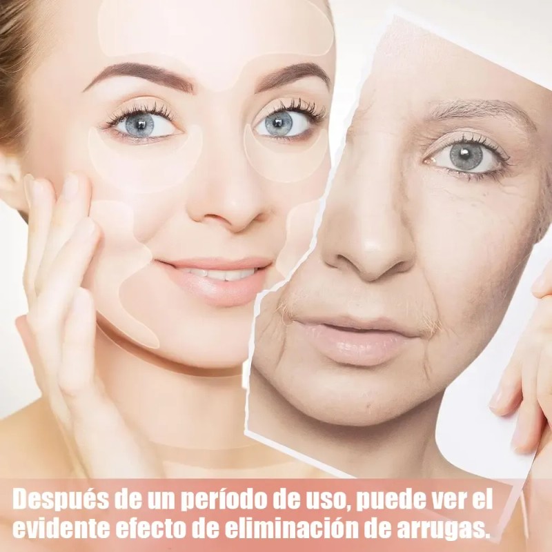 Parches Antiarrugas De Silicona Grado Médico Skin Lift