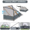 UNP Camping Cube | Pop Up Canopy Side Tent for