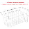 Homics Chest Freezer Baskets 15.5 Inch, Chest Freezer Organizer Bins