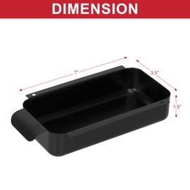 G416-0015-W1 Drip Pan for CharBroil 463675016 463276016 463342420 463632520 463257520 463644220 Gas Grill, Grease Pan with 10 Pack 9328812P06 Aluminum Liner