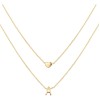 Collar De Corazón Con Inicial Collares Para Mujer