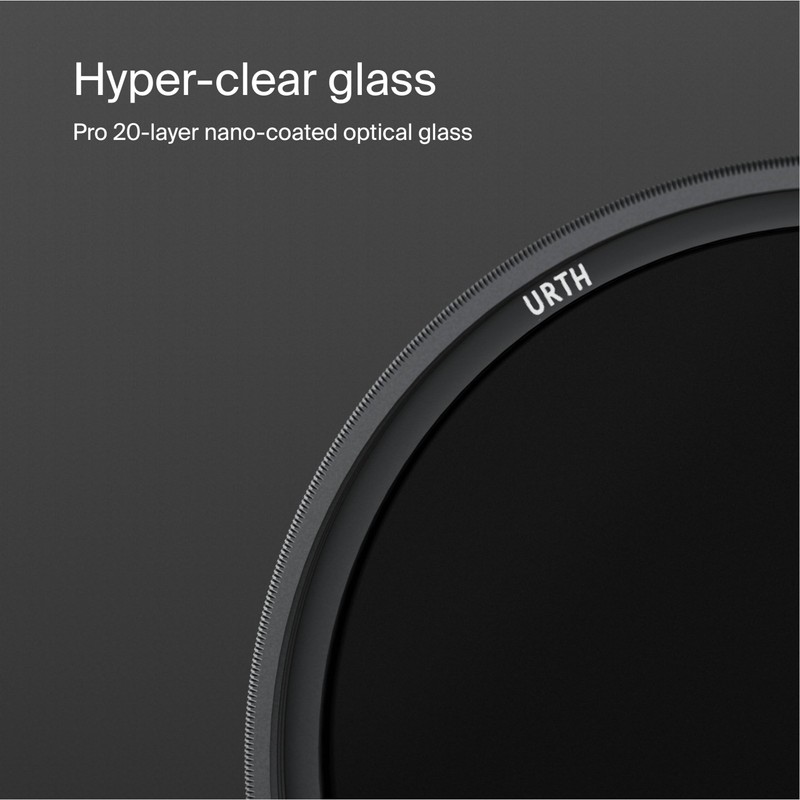 Urth 46mm ND4 (2 Stop) Lens Filter (Plus+) — 20-Layer