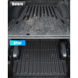 Dattumar Truck Bed Mat Compatible with 2015-2024 Ford F150 Truck Bed Liner All Weather 5.5' Ft (66") Short Bed Liner for 2023 Ford F-150 Accessories (2015-2024, 5.5Ft Bed Mat)