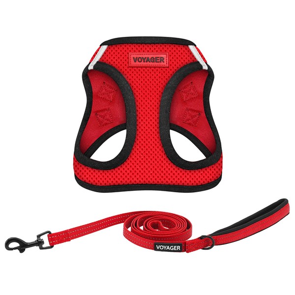 Voyager Step-in Air All Weather Mesh Harness and Reflective Dog