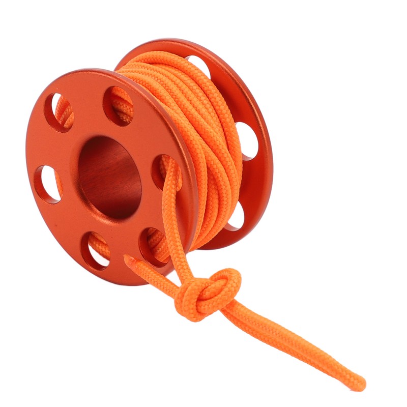 Scuba Diving Finger Reel Aluminum Alloy Mini Finger Spool Reel