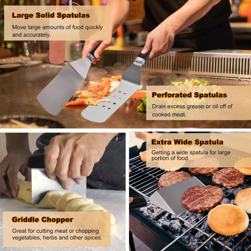 purechef 238pcs Premium Griddle Accessories Kit, Griddle Tools for Flat