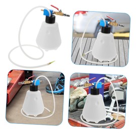 PACKOVE 1 Set Brake Bleeder Kit of Brake Bleeding Tools with Bottle and Tube Compatible with Cars Motorcycles Atvs