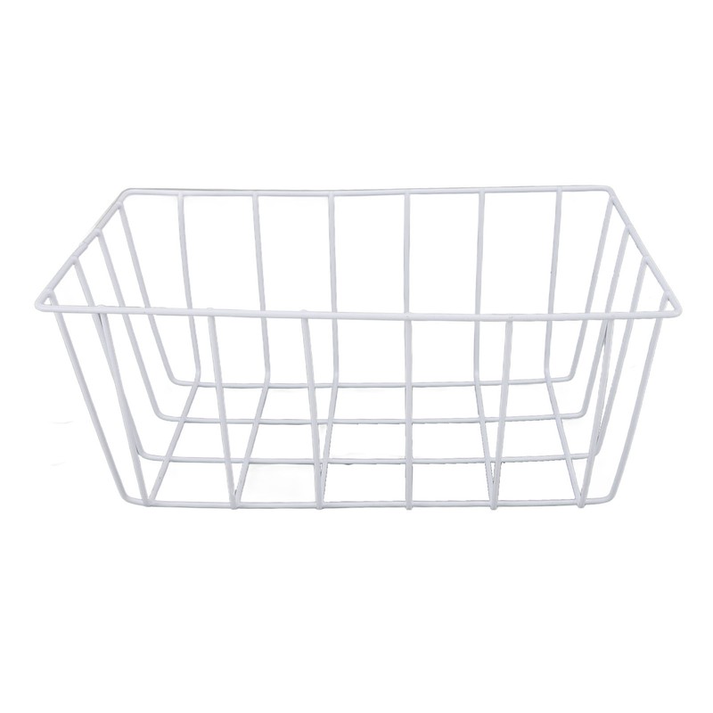 Freezer Storage Basket Refrigerator Divider Organizer Bin Metal Wire Separation