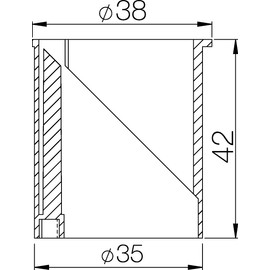 Membrane Odour Trap for Drain Lines
