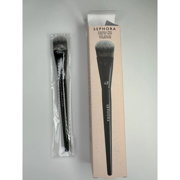 SEPHORA PRO Foundation Brush #47 – 100% Authentic Flawless Makeup