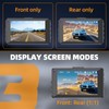 Dash Cam Front and Rear Camera, WiFi Dash Camera for