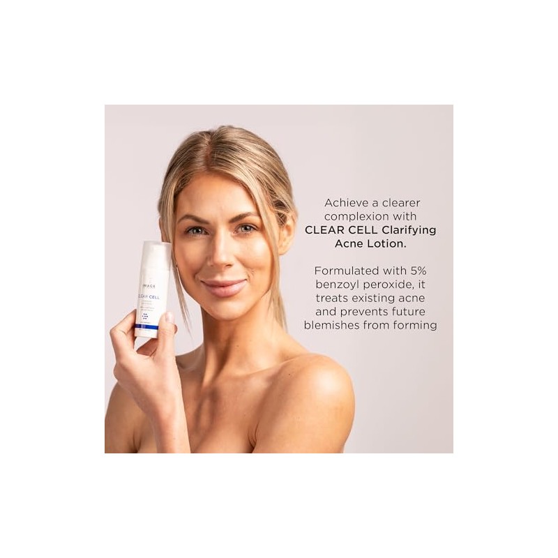 IMAGE Skincare Loción aclaradora de células claras para el acné,