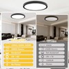2 Pack 16 Inch LED Flush Mount Ceiling Light: 32W