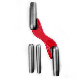 Brave Tools Interchangeable Brick Jointer Steel Barrel Bricklaying Jointer, Brick Jointer Trowel, Hardened Steel Brick Jointer Tool