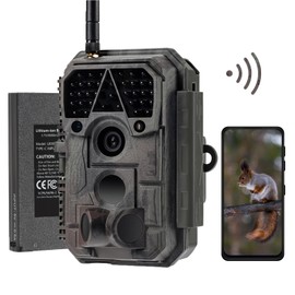 Meidase Trail Camera, 2K 48MP, Clear 100ft Night Vision Motion Activated, Hunting Game Camera with Fast 0.1s Trigger Speed, IP66 Waterproof
