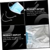 Ciieeo 12Pcs Reusable Mask Support Strap Shaped Protection Strip for
