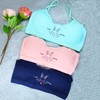 MRCC Pack of 6 Girls' Bustier Training Bra Seamless Sports