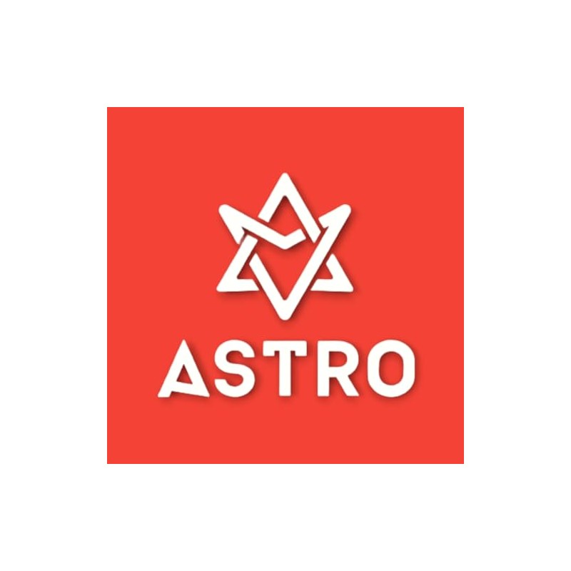 Astro Korean Pop Decal Sticker - 4" Vinyl Decal for