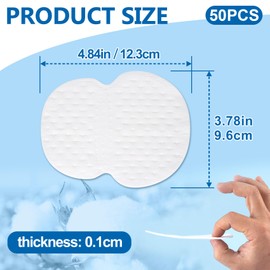 Joez Wonderful 20 Pcs Sweat Pads for Under Arms, Invisible Armpit Sweat Pads, Disposable Underarm Sweat Pads for Women, Underarm Pads for Sweating Women