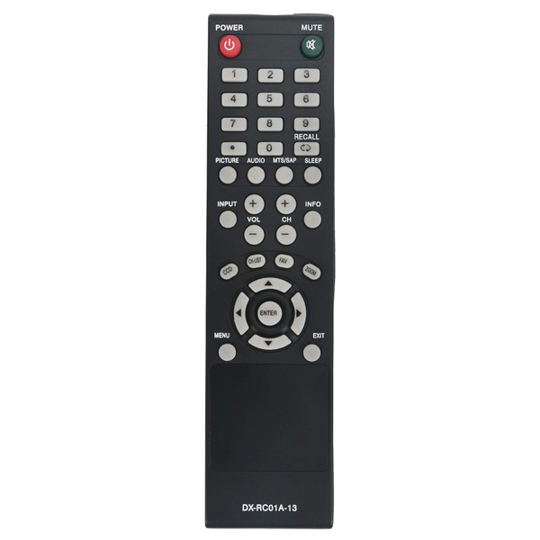 DX-RC01A-13 Replaced Remote fit for DYNEX TV DX-32L200NA14
