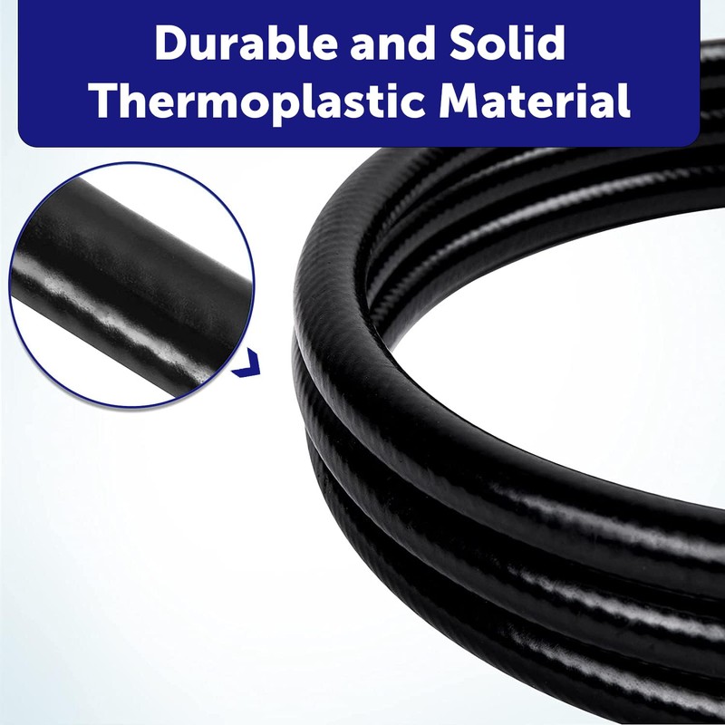 Flame King Propane Thermo Plastic Rubber Hose Assembly, 96-inch, 3/8-inch