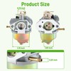 RUIXING OEM EA190V Carburetor for Subaru EA175V EA190V Yamaha MA175