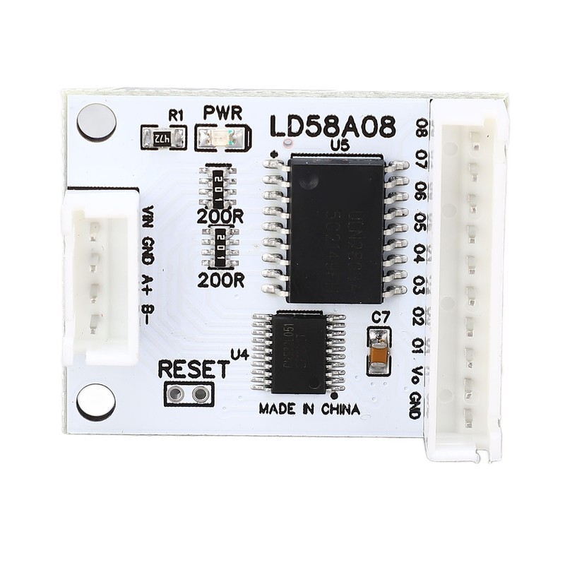 8 Channel RS485 to PWM Output Transistor Driver Module Multifunctional