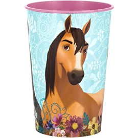 Plastic Stadium Cup - 16oz, Spirit Riding Free, 1 Pc