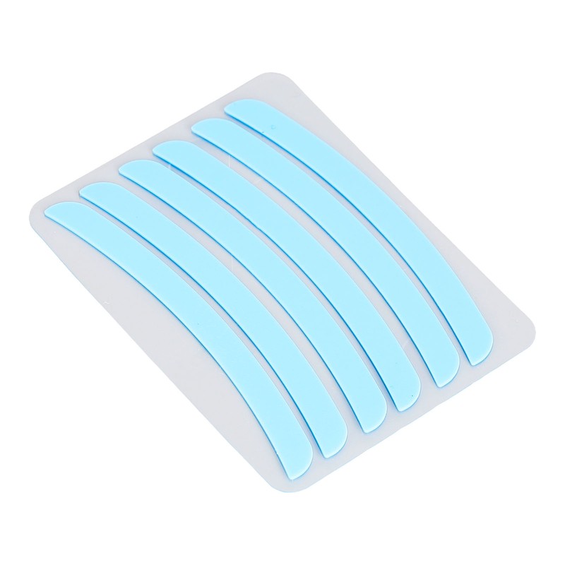 30 Pairs Silicone Eyelash Lift Curved Shape Reusable Soft Rods