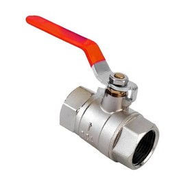 3/4" Lever Ball Valve - Red Handle (Known as Ball valves/Ball Valve tap/Lever Valve/Lever Ball Valve/Lever Valve Also Available in 3/8 Inch, 1/2 Inch, 1 Inch, 1 1/4 Inch, 1 1/2 Inch BSP)
