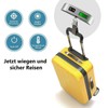 IMEX Digital Luggage Scale with LCD Display 50kg Capacity Silver