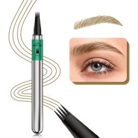 Lápiz De Cejas 3d Efecto Microblading Impermeable Y Duradero 01 Light Brown