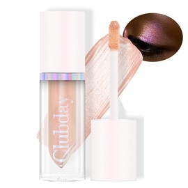 Metallic Liquid Chameleon Eyeshadow, Glitter Liquid Eyeshadow Multicolour Shifting, Multidimensional Eye Looks, Long-Lasting Holographic Highly Pigmented Eyeshadow Makeup (#02)