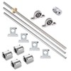 iYueMps 200 mm Linear Shaft T8 Threaded Spindle Vertical Set,