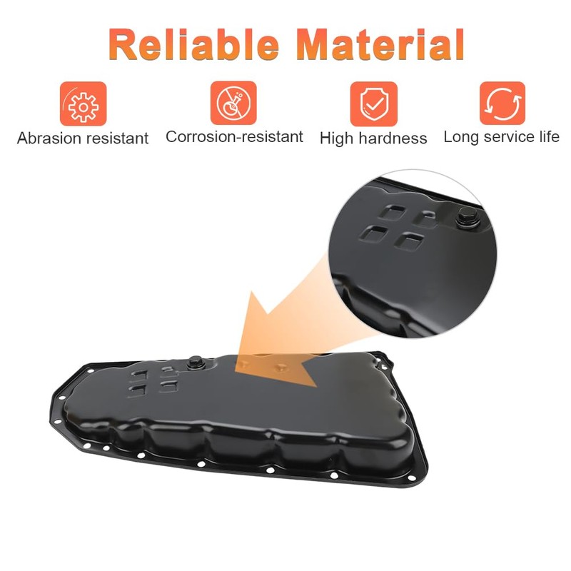 VANJING Transmission Oil Pan Compatible with Mitsubishi Outlander Lancer 2008-2015,